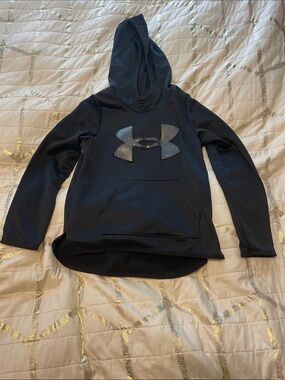 Under Armour Black Hoodie with Sparkle Logo